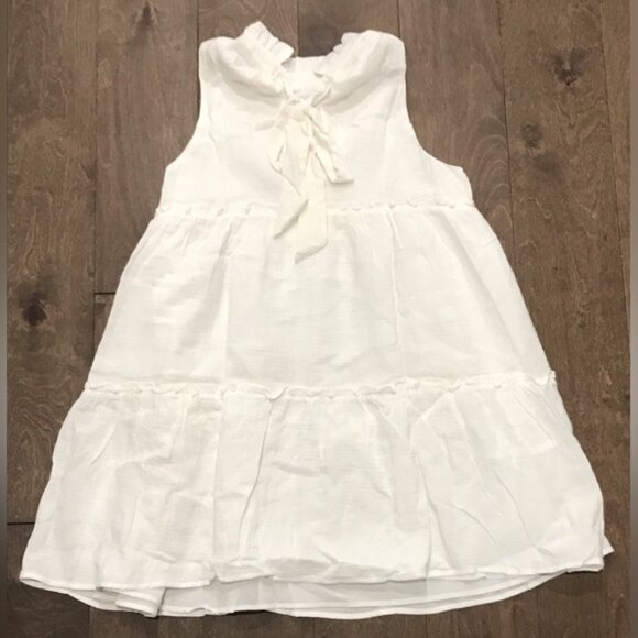 Tuckernuck Pomander Place Women's White Lightweight Gauze Morgan Dress, Size XL - Picture 4 of 9